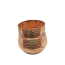 Nepali Copper Pathi | Traditional Measuring Vessel from Nepal