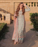 TRENDING GEORGETTE EMBROIDERY SEQUENCE WORK TOP SHARARA WITH DUPATTA SEA GREEN