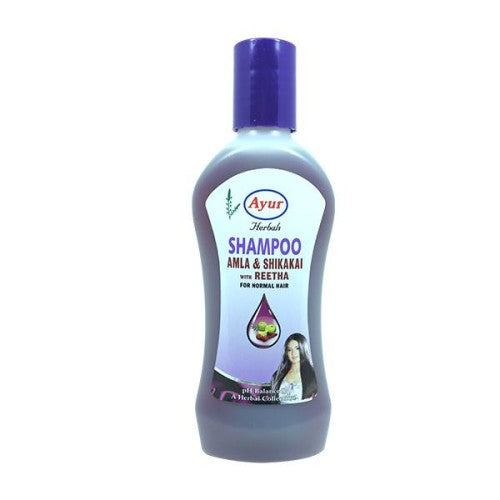 Ayur Amla Shikakai Shampoo 500ml Regular