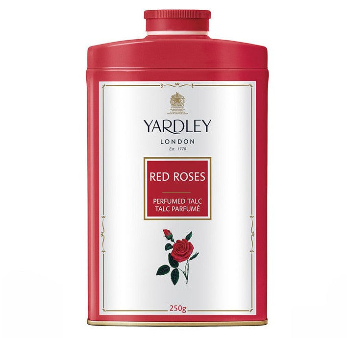Yardley Perfumed Talc 250g Red Rose
