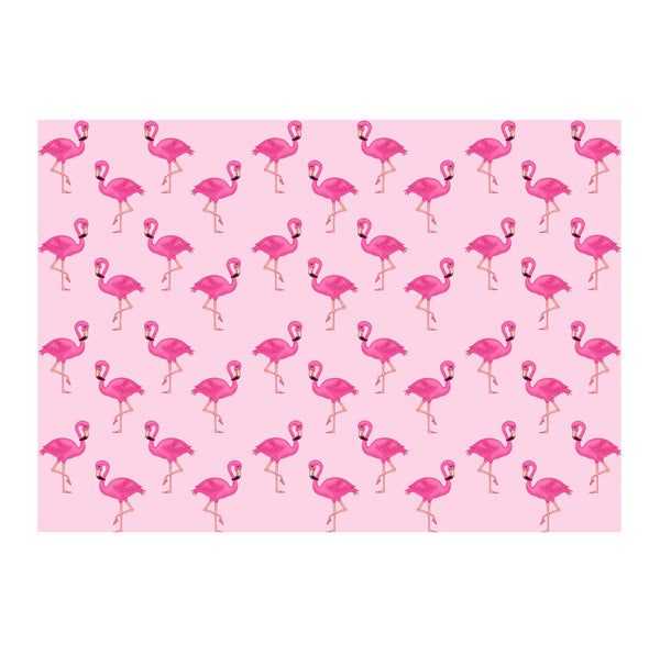 Gift Wraps 17.5 Sq Ft Pink Flamingo