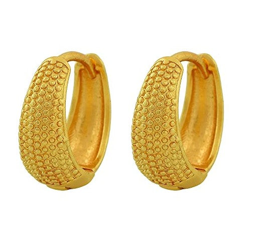 Gold Plated Earring Large