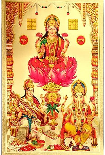 Gold Plated God Goddess Poster