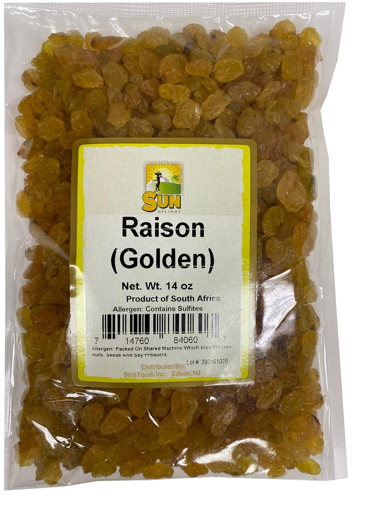 Sun Dry Fruits Golden Raisins 14oz