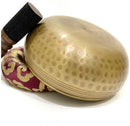 All In One Gallery- 14 CM Tibetan Singing Bowls - Singing Bowl Gift Set - Sound Vibration Meditation - Yoga Chime -Free Mallet Cushion