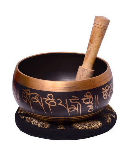 Handmade 6 Inches Bell Metal Tibetan Buddhist Singing Bowl