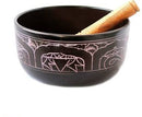 Brahmz Buddhist Tibetan Singing Bowl Music Instrument Therapy Meditation Bowl