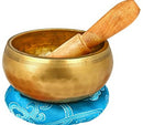 Tibetan Meditation Ring Gong Singing Bowl With Mallet