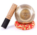Tibetan Singing Bowls Set, Ohuhu 4" Meditation Sound Bowl with Singing Bowl Mallet