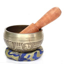 FLOWER OF LIFE HAND-BEATEN SINGING BOWL