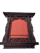 Wooden Photo Frame, Traditional Newari Handcrafted Frame "25